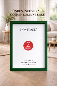 Kalın Poster Çerçevesi - Yeşil