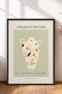 HOMEPACK Ahşap Çerçeveli Tablo Çerçeveli Poster Sanatsal Modern Duvar Dekoru ABSTRACT-01