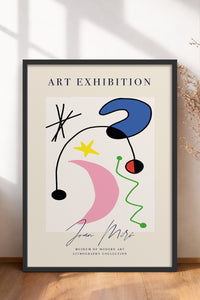 HOMEPACK Ahşap Çerçeveli Tablo Çerçeveli Poster Sanatsal Modern Duvar Dekoru ABSTRACT-015