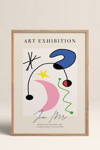 HOMEPACK Ahşap Çerçeveli Tablo Çerçeveli Poster Sanatsal Modern Duvar Dekoru ABSTRACT-015