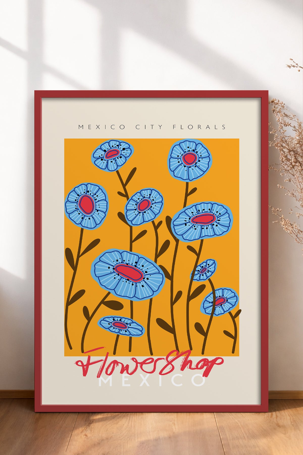 HOMEPACK Ahşap Çerçeveli Tablo Çerçeveli Poster Sanatsal Modern Duvar Dekoru ABSTRACT-26