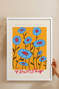HOMEPACK Ahşap Çerçeveli Tablo Çerçeveli Poster Sanatsal Modern Duvar Dekoru ABSTRACT-26