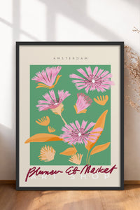 HOMEPACK Ahşap Çerçeveli Tablo Çerçeveli Poster Sanatsal Modern Duvar Dekoru ABSTRACT-042