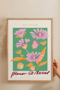 HOMEPACK Ahşap Çerçeveli Tablo Çerçeveli Poster Sanatsal Modern Duvar Dekoru ABSTRACT-042