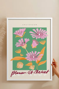 HOMEPACK Ahşap Çerçeveli Tablo Çerçeveli Poster Sanatsal Modern Duvar Dekoru ABSTRACT-042