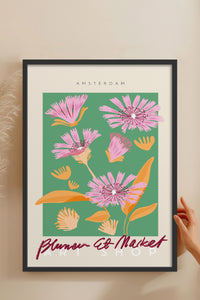 HOMEPACK Ahşap Çerçeveli Tablo Çerçeveli Poster Sanatsal Modern Duvar Dekoru ABSTRACT-042