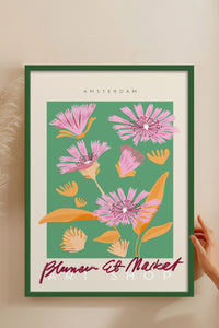HOMEPACK Ahşap Çerçeveli Tablo Çerçeveli Poster Sanatsal Modern Duvar Dekoru ABSTRACT-042