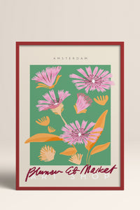 HOMEPACK Ahşap Çerçeveli Tablo Çerçeveli Poster Sanatsal Modern Duvar Dekoru ABSTRACT-042