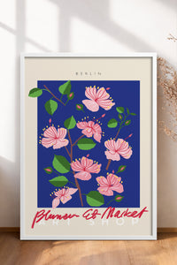 HOMEPACK Ahşap Çerçeveli Tablo Çerçeveli Poster Sanatsal Modern Duvar Dekoru ABSTRACT-044