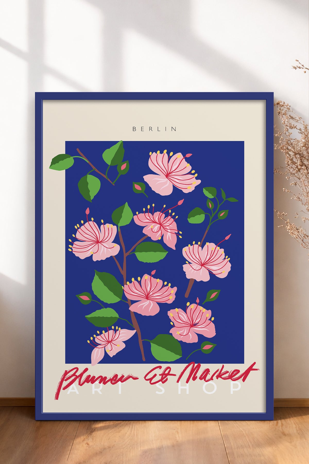 HOMEPACK Ahşap Çerçeveli Tablo Çerçeveli Poster Sanatsal Modern Duvar Dekoru ABSTRACT-044