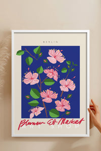 HOMEPACK Ahşap Çerçeveli Tablo Çerçeveli Poster Sanatsal Modern Duvar Dekoru ABSTRACT-044