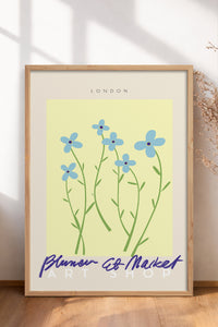 HOMEPACK Ahşap Çerçeveli Tablo Çerçeveli Poster Sanatsal Modern Duvar Dekoru ABSTRACT-049
