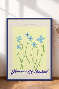 HOMEPACK Ahşap Çerçeveli Tablo Çerçeveli Poster Sanatsal Modern Duvar Dekoru ABSTRACT-049