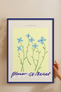 HOMEPACK Ahşap Çerçeveli Tablo Çerçeveli Poster Sanatsal Modern Duvar Dekoru ABSTRACT-049