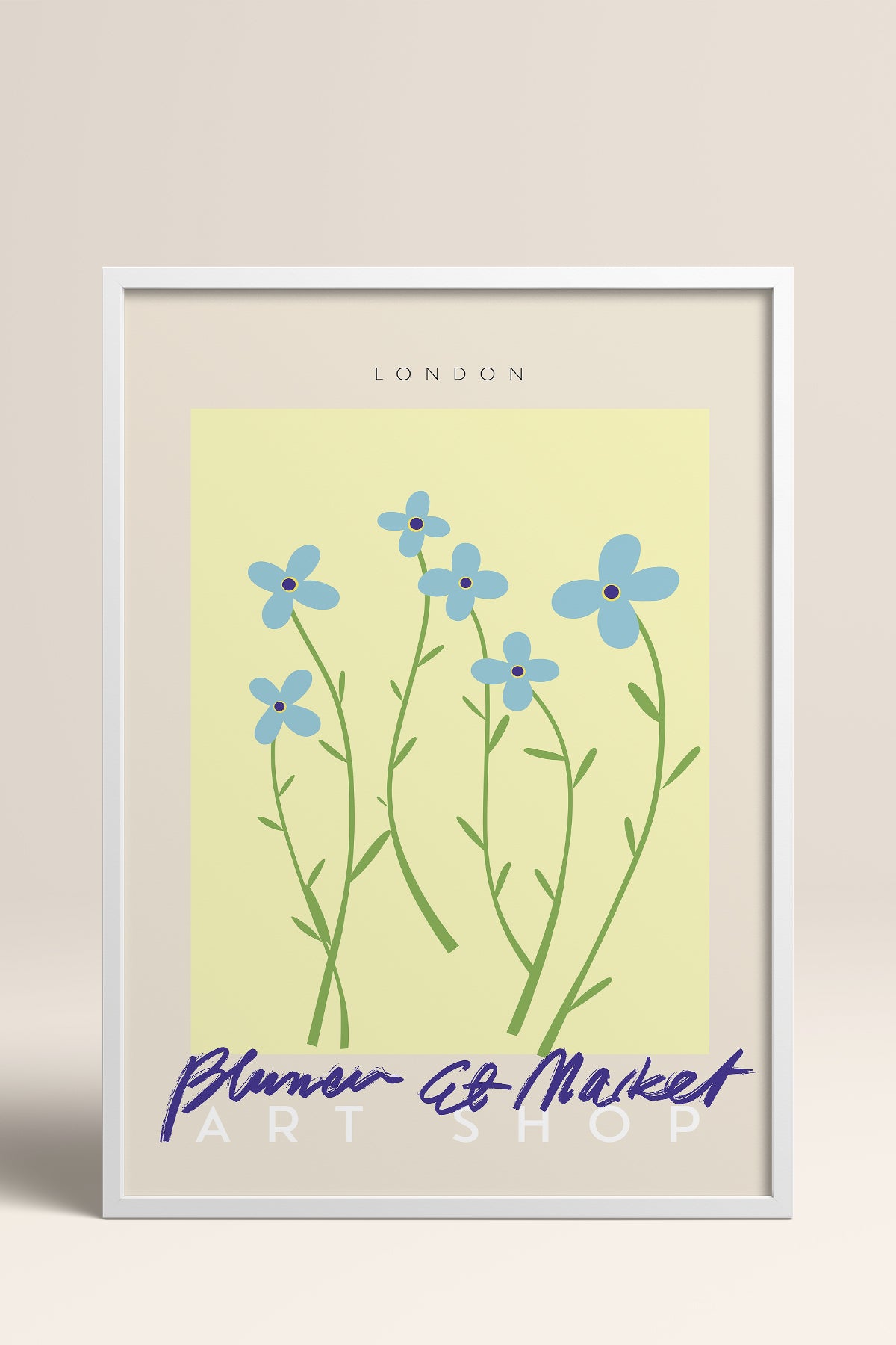 HOMEPACK Ahşap Çerçeveli Tablo Çerçeveli Poster Sanatsal Modern Duvar Dekoru ABSTRACT-049