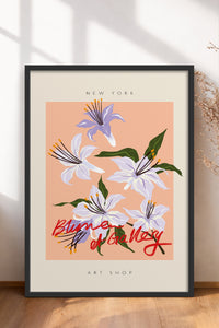 HOMEPACK Ahşap Çerçeveli Tablo Çerçeveli Poster Sanatsal Modern Duvar Dekoru ABSTRACT-052