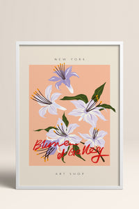 HOMEPACK Ahşap Çerçeveli Tablo Çerçeveli Poster Sanatsal Modern Duvar Dekoru ABSTRACT-052