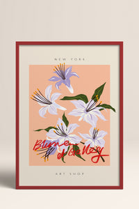 HOMEPACK Ahşap Çerçeveli Tablo Çerçeveli Poster Sanatsal Modern Duvar Dekoru ABSTRACT-052