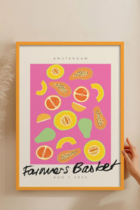 HOMEPACK Ahşap Çerçeveli Tablo Çerçeveli Poster Sanatsal Modern Duvar Dekoru ABSTRACT-56