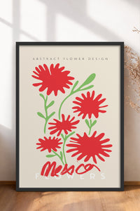 HOMEPACK Ahşap Çerçeveli Tablo Çerçeveli Poster Sanatsal Modern Duvar Dekoru ABSTRACT-066