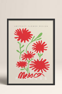 HOMEPACK Ahşap Çerçeveli Tablo Çerçeveli Poster Sanatsal Modern Duvar Dekoru ABSTRACT-066