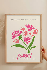 HOMEPACK Ahşap Çerçeveli Tablo Çerçeveli Poster Sanatsal Modern Duvar Dekoru ABSTRACT-070