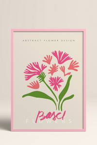HOMEPACK Ahşap Çerçeveli Tablo Çerçeveli Poster Sanatsal Modern Duvar Dekoru ABSTRACT-070