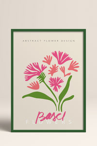 HOMEPACK Ahşap Çerçeveli Tablo Çerçeveli Poster Sanatsal Modern Duvar Dekoru ABSTRACT-070