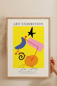 HOMEPACK Ahşap Çerçeveli Tablo Çerçeveli Poster Sanatsal Modern Duvar Dekoru ABSTRACT-10