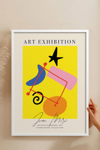 HOMEPACK Ahşap Çerçeveli Tablo Çerçeveli Poster Sanatsal Modern Duvar Dekoru ABSTRACT-10