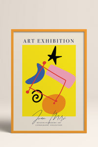 HOMEPACK Ahşap Çerçeveli Tablo Çerçeveli Poster Sanatsal Modern Duvar Dekoru ABSTRACT-10