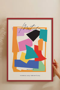 HOMEPACK Ahşap Çerçeveli Tablo Çerçeveli Poster Sanatsal Modern Duvar Dekoru ABSTRACT-100