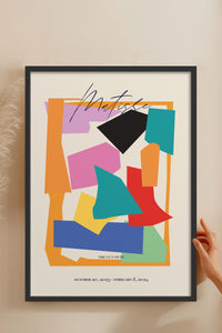 HOMEPACK Ahşap Çerçeveli Tablo Çerçeveli Poster Sanatsal Modern Duvar Dekoru ABSTRACT-100
