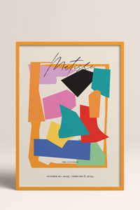 HOMEPACK Ahşap Çerçeveli Tablo Çerçeveli Poster Sanatsal Modern Duvar Dekoru ABSTRACT-100