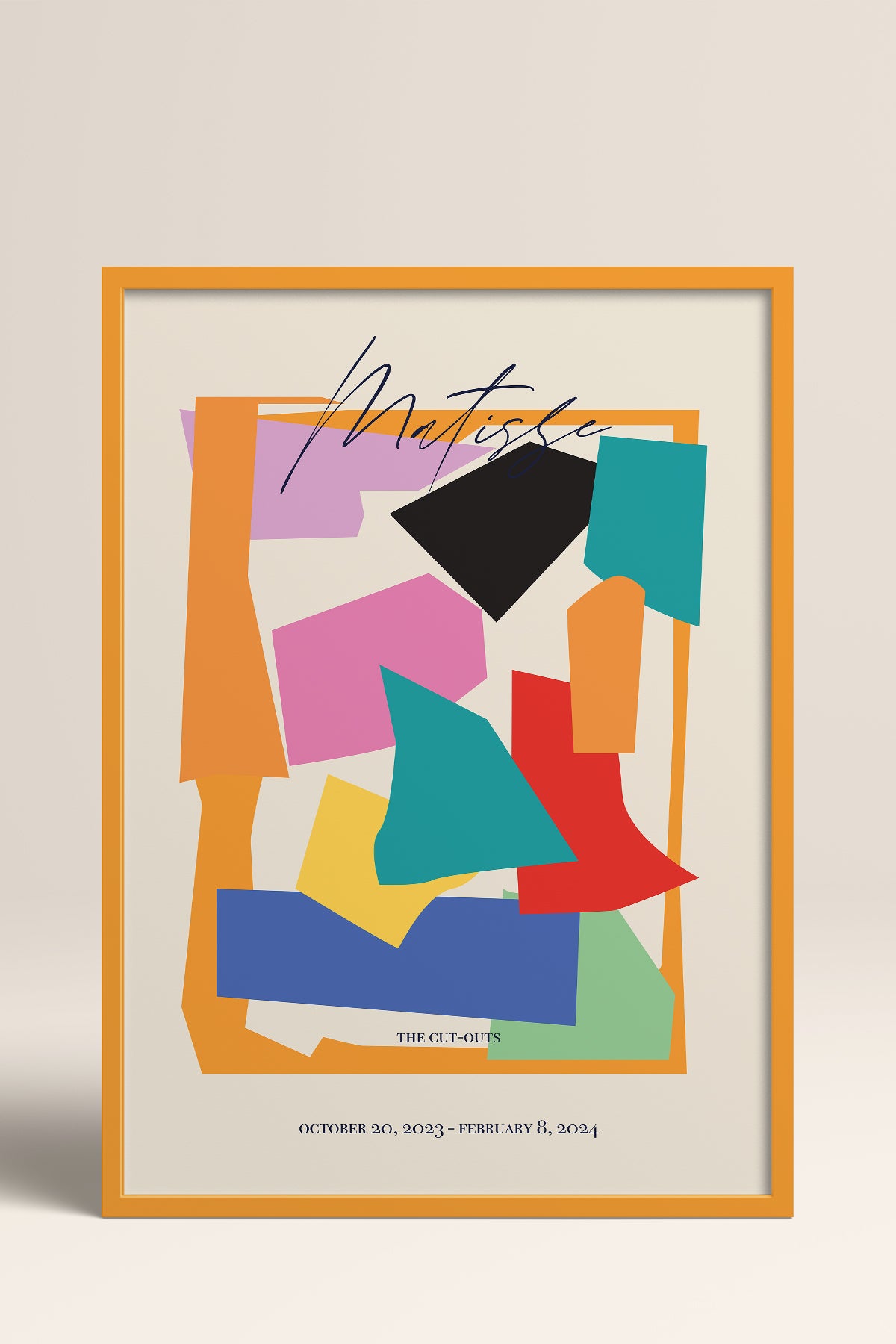 HOMEPACK Ahşap Çerçeveli Tablo Çerçeveli Poster Sanatsal Modern Duvar Dekoru ABSTRACT-100