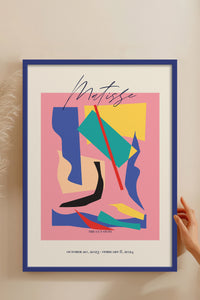 HOMEPACK Ahşap Çerçeveli Tablo Çerçeveli Poster Sanatsal Modern Duvar Dekoru ABSTRACT-101