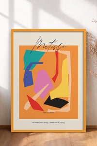 HOMEPACK Ahşap Çerçeveli Tablo Çerçeveli Poster Sanatsal Modern Duvar Dekoru ABSTRACT-103