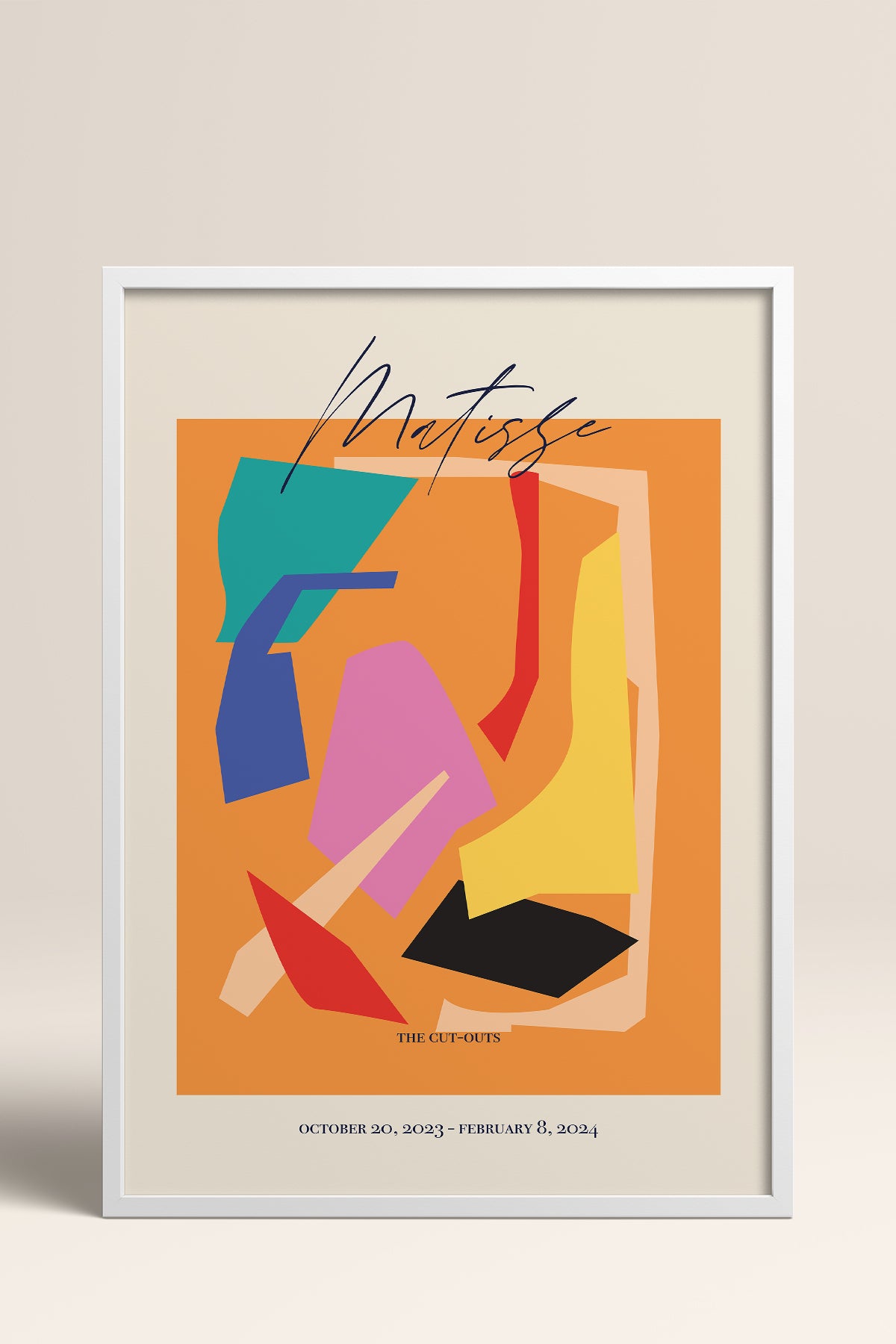 HOMEPACK Ahşap Çerçeveli Tablo Çerçeveli Poster Sanatsal Modern Duvar Dekoru ABSTRACT-103