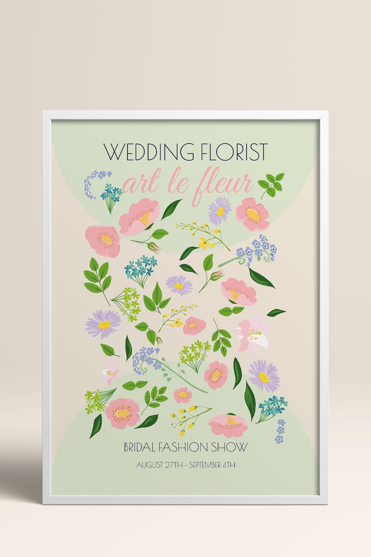 HOMEPACK Ahşap Çerçeveli Tablo Çerçeveli Poster Sanatsal Modern Duvar Dekoru ABSTRACT-106