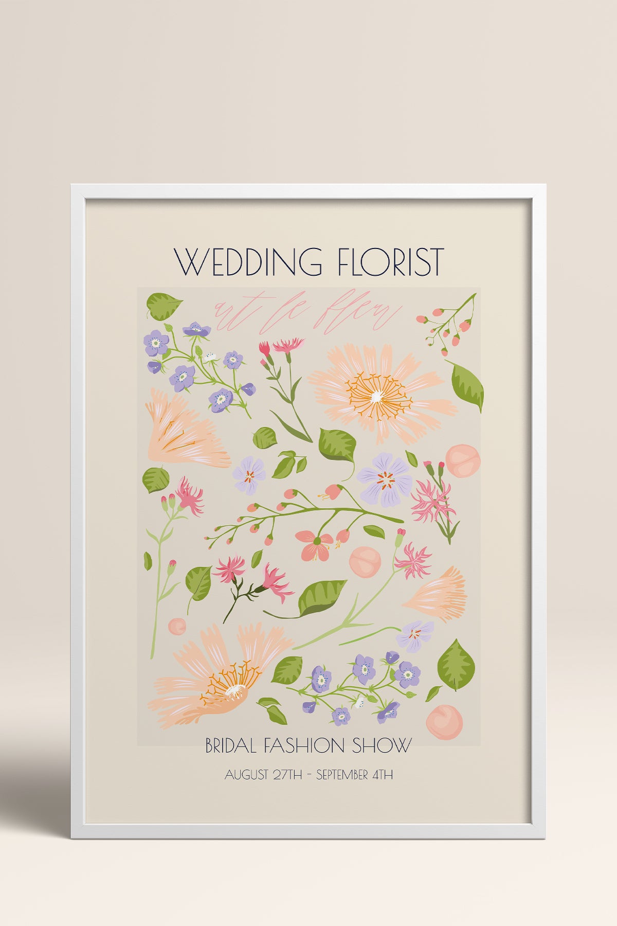HOMEPACK Ahşap Çerçeveli Tablo Çerçeveli Poster Sanatsal Modern Duvar Dekoru ABSTRACT-109