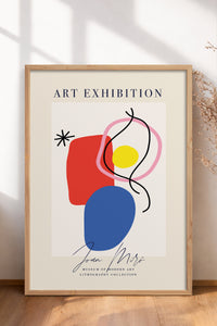HOMEPACK Ahşap Çerçeveli Tablo Çerçeveli Poster Sanatsal Modern Duvar Dekoru ABSTRACT-11