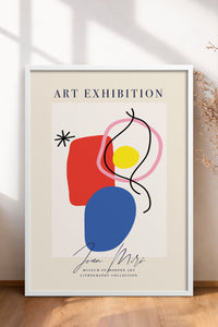 HOMEPACK Ahşap Çerçeveli Tablo Çerçeveli Poster Sanatsal Modern Duvar Dekoru ABSTRACT-11