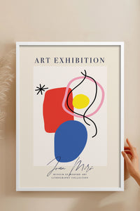 HOMEPACK Ahşap Çerçeveli Tablo Çerçeveli Poster Sanatsal Modern Duvar Dekoru ABSTRACT-11