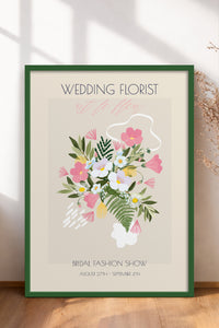 HOMEPACK Ahşap Çerçeveli Tablo Çerçeveli Poster Sanatsal Modern Duvar Dekoru ABSTRACT-110