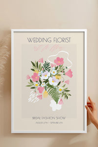 HOMEPACK Ahşap Çerçeveli Tablo Çerçeveli Poster Sanatsal Modern Duvar Dekoru ABSTRACT-110