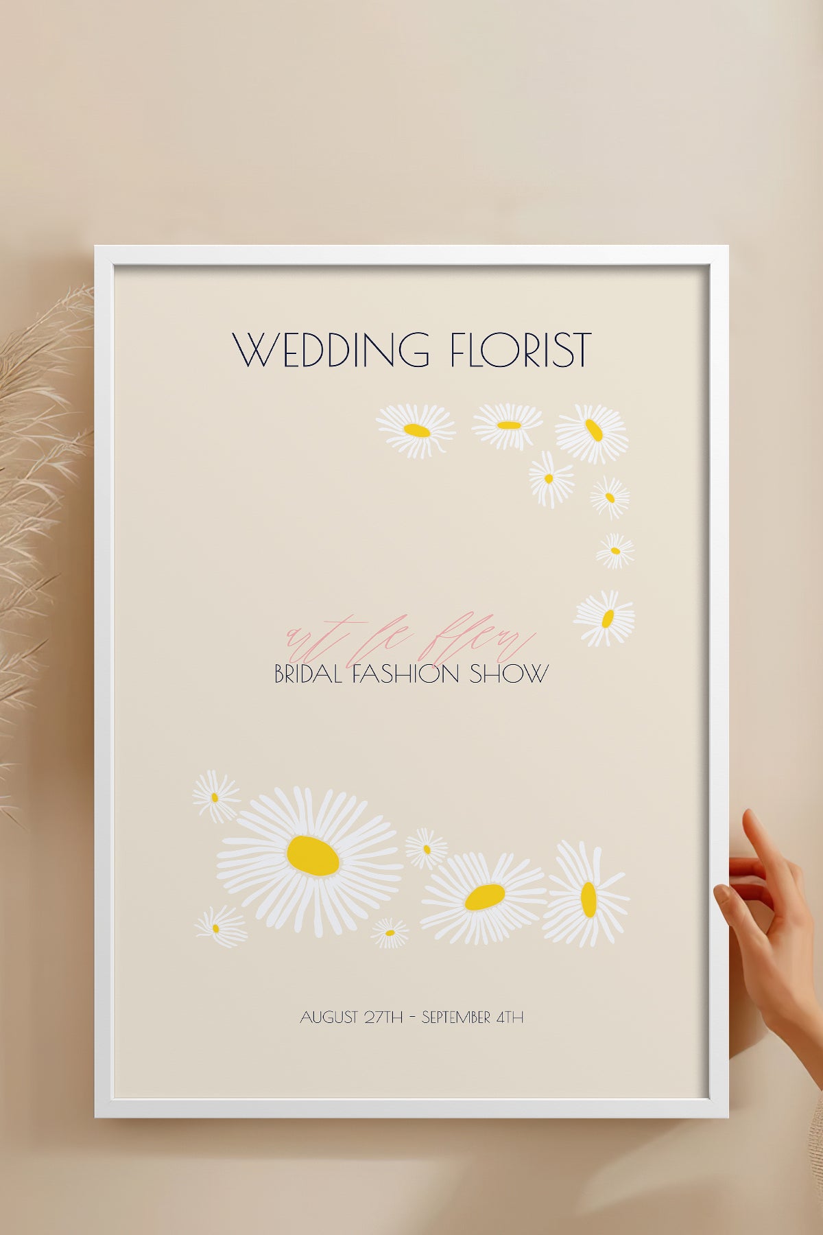 HOMEPACK Ahşap Çerçeveli Tablo Çerçeveli Poster Sanatsal Modern Duvar Dekoru ABSTRACT-113