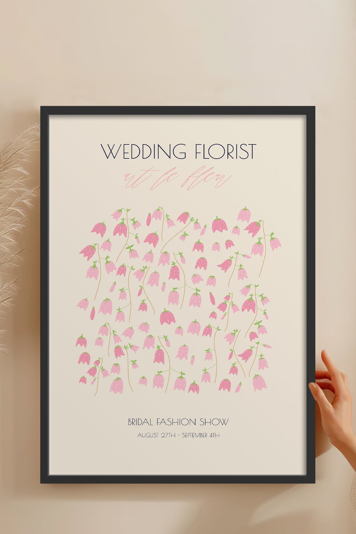 HOMEPACK Ahşap Çerçeveli Tablo Çerçeveli Poster Sanatsal Modern Duvar Dekoru ABSTRACT-115