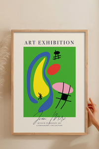 HOMEPACK Ahşap Çerçeveli Tablo Çerçeveli Poster Sanatsal Modern Duvar Dekoru ABSTRACT-12