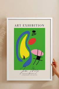 HOMEPACK Ahşap Çerçeveli Tablo Çerçeveli Poster Sanatsal Modern Duvar Dekoru ABSTRACT-12