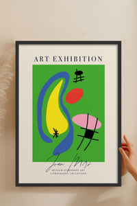 HOMEPACK Ahşap Çerçeveli Tablo Çerçeveli Poster Sanatsal Modern Duvar Dekoru ABSTRACT-12